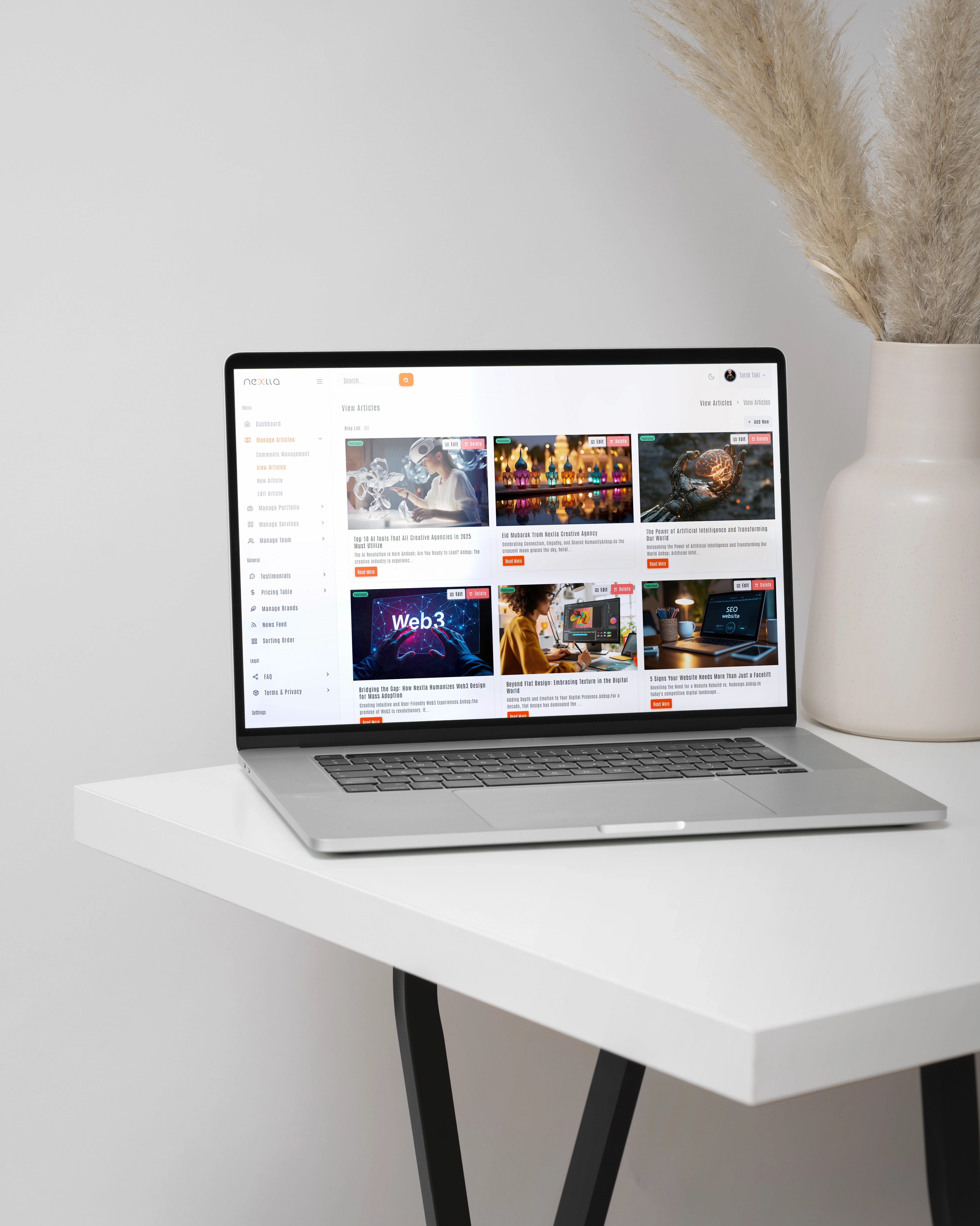 Nexlla Article Page