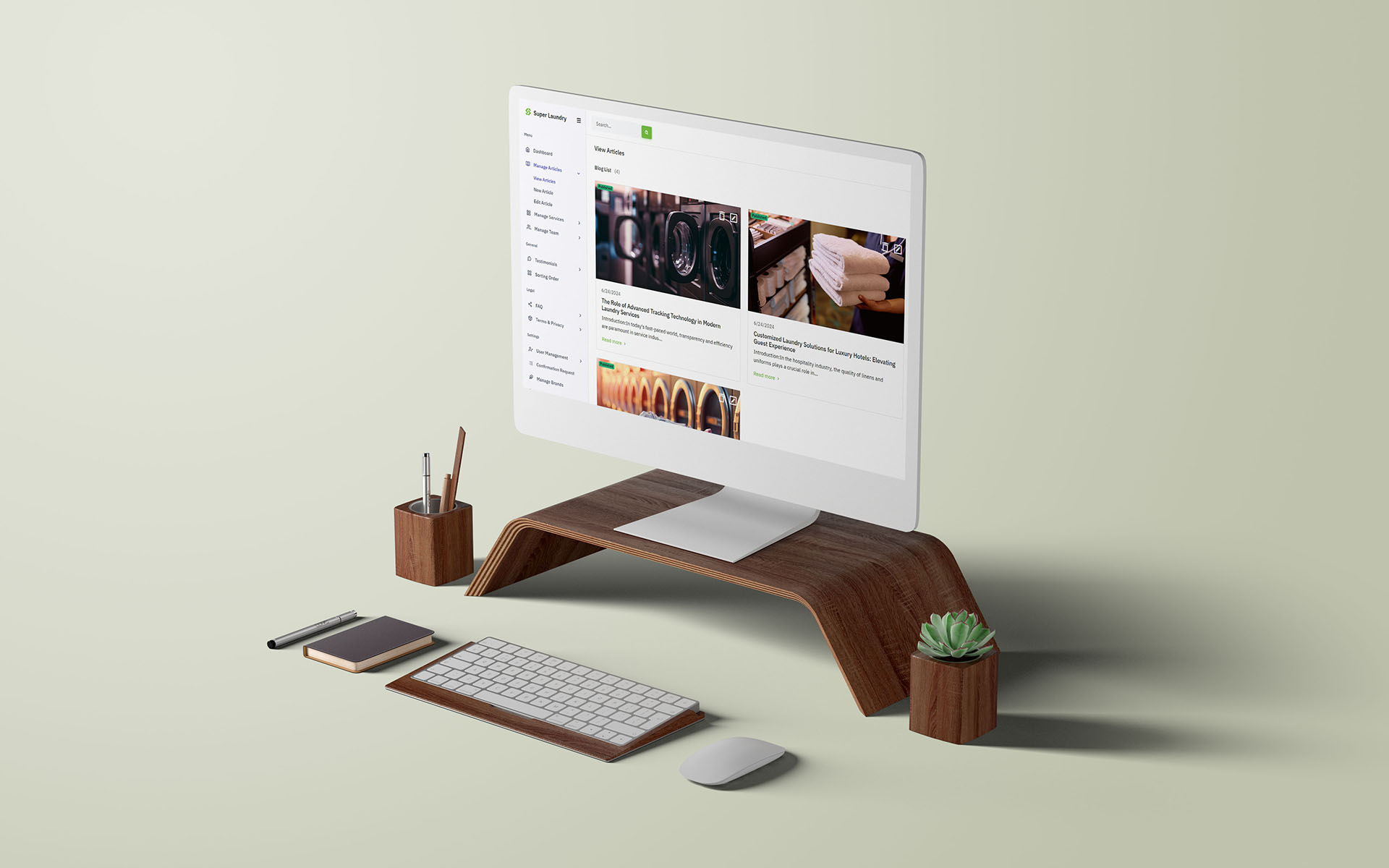 Superlaundry Website Article Listing Page By Nexlla Creative Agency
