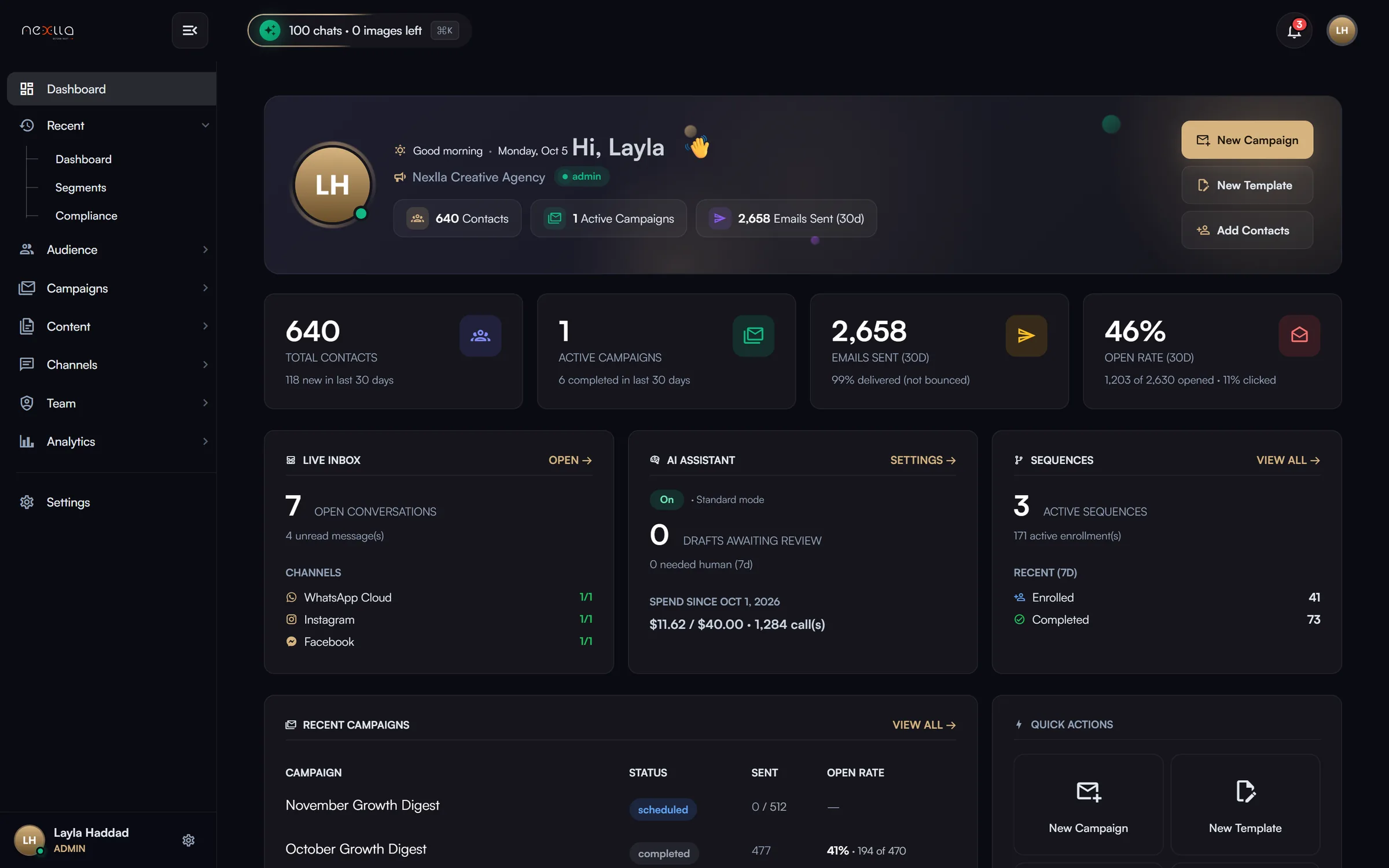 Marketing Dashboard