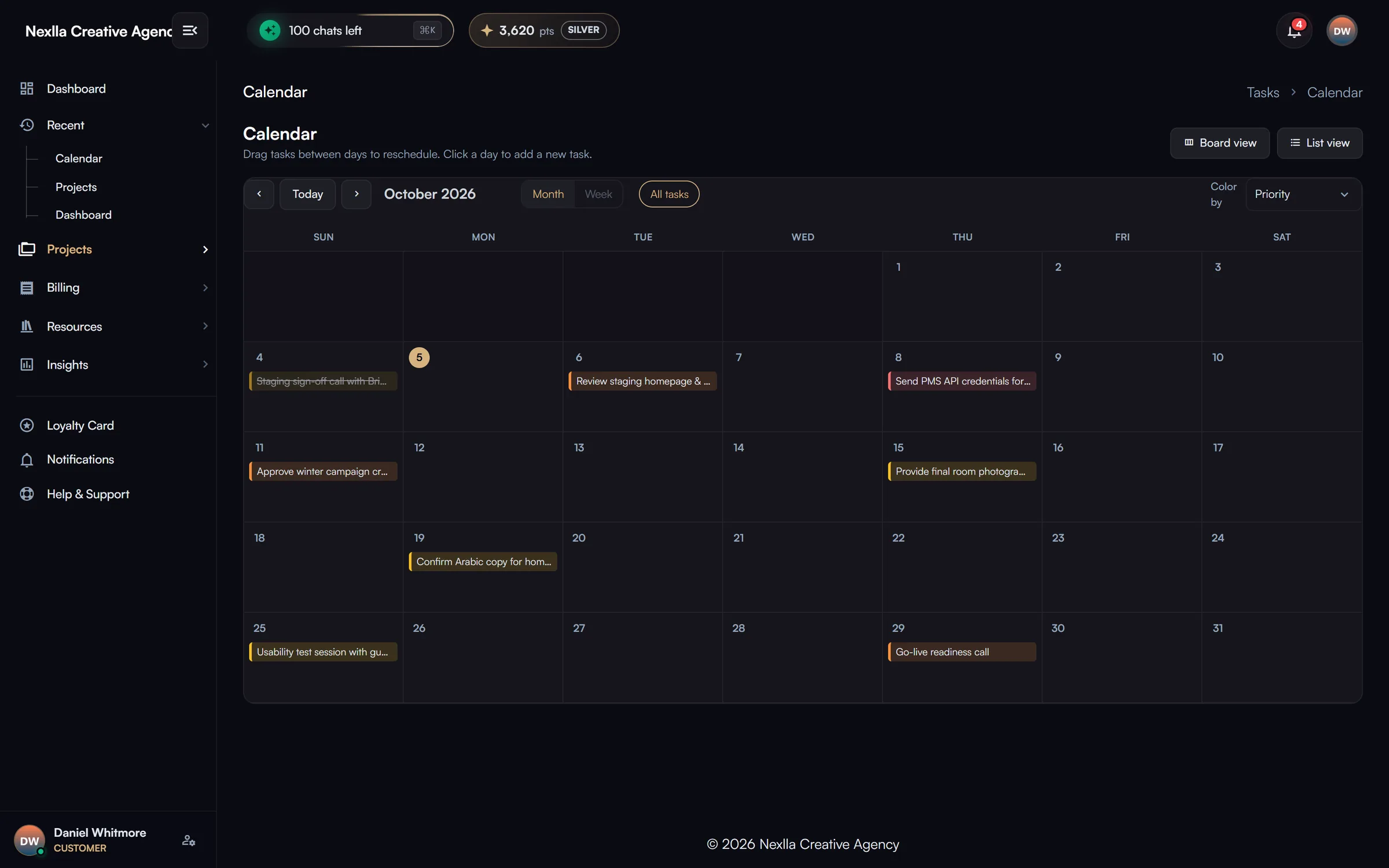 Calendar